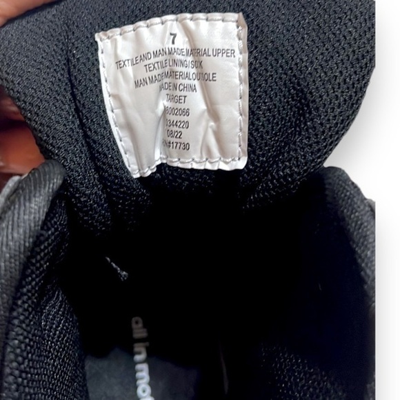 All in Motion Men's Lawson Hybrid Hiker Winter Boots Black Size 7 - Picture 7 of 9